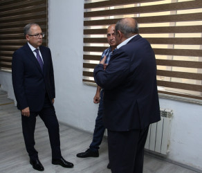 Rayon İcra Hakimiyyətinin başçısı sakinlərlə səyyar görüş keçirmişdir