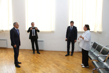 Rayon İcra Hakimiyyətinin başçısı Badamdar qəsəbəsində sakinlərlə səyyar görüş keçirmişdir