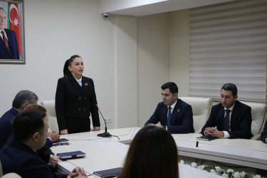 Səbail Rayon İcra Hakimiyyətində 20 Yanvar faciəsinin 36-cı ildönümünə həsr olunmuş anım mərasimi keçirilib