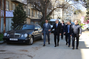 Rayon İcra Hakimiyyətinin başçısı Badamdar qəsəbəsində əraziyə baxış keçirmişdir