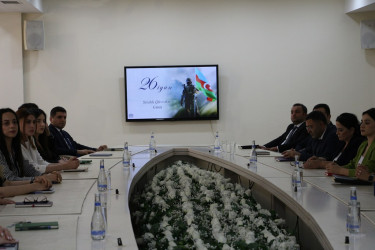 Səbaildə “26 İyun - Silahlı Qüvvələr Günü”nə həsr olunmuş tədbir keçirilib