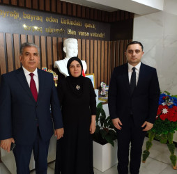 Səbaildə Vətən müharibəsi şəhidlərinin ailə üzvləri Qurban bayramı münasibətilə ziyarət olundu