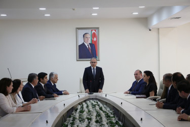 Rayon İcra Hakimiyyətinin başçısı RİHBA-nın məsul əməkdaşı Fikrət Rzayevi yubileyi münasibətilə təbrik etmişdir