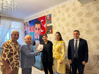 Səbail rayonunda şəhidlərin  ailə üzvləri ziyarət olunur