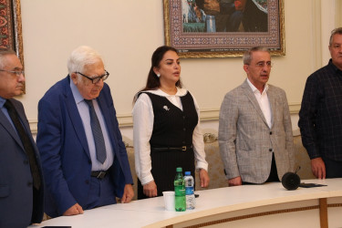 Səbaildə 27 Sentyabr – Şəhidlərimizin irsi: “Qəhrəmanlığın unudulmaz xatirəsi” mövzusunda dəyirmi masa təşkil olunmuşdur