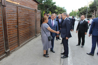 Rayon İcra Hakimiyyətinin başçısı Badamdar qəsəbəsində sakinlərlə görüş keçirmişdir