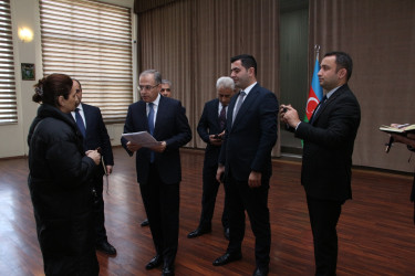 Rayon İcra Hakimiyyətinin başçısı Bayıl yaşayış massivində sakinlərlə səyyar qəbul keçirmişdir