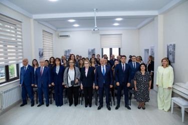 Səbaildə yeni məktəbin açılış mərasimi keçirilib