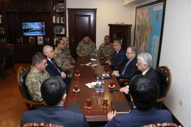 Novruz bayramı ərəfəsində müharibə iştirakçıları ilə görüş keçirilmişdir
