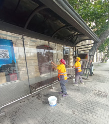 Səbail rayon ərazisində növbəti iməcilik işləri həyata keçirilmişdir