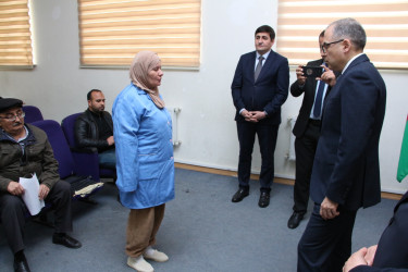 Rayon İcra Hakimiyyətinin başçısı 20-ci sahə yaşayış massivində sakinlərlə növbəti səyyar qəbul keçirmişdir