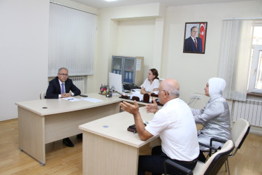 Səbail Rayon İcra Hakimiyyətində keçirilən vətəndaş qəbulları