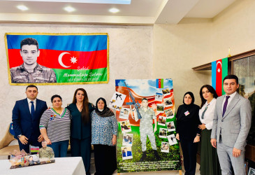 Səbail rayonunda şəhidlərin  ailə üzvləri ziyarət olunur