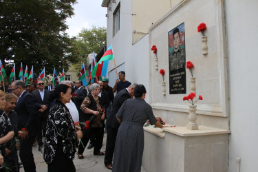 Şəhid Vasif Hüseynovun xatirəsi anıldı