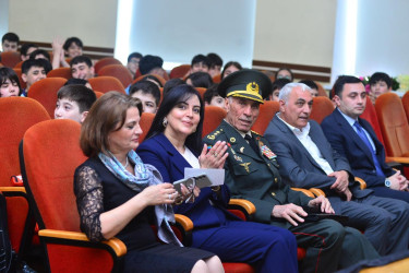 Səbail rayonunda məktəblilərlə vətənpərvərlik mövzusunda görüş keçirilmişdir