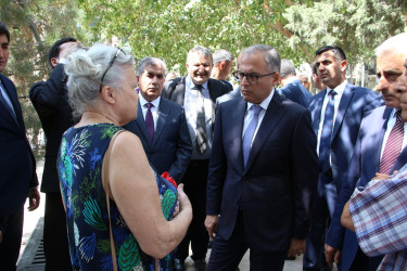 Rayon İcra Hakimiyyətinin başçısı sakinlərlə səyyar görüş keçirmişdir