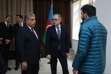 Rayon İcra Hakimiyyətinin başçısı sakinlərlə səyyar görüş keçirmişdir