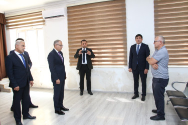 Rayon İcra Hakimiyyətinin başçısı sakinlərlə səyyar görüş keçirmişdir
