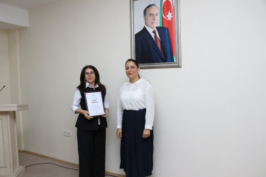 Səbaildə 5 oktyabr - Beynəlxalq Müəllimlər Günü qeyd olundu