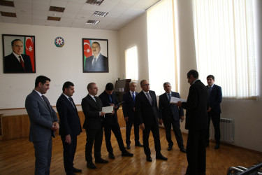 Rayon İcra Hakimiyyətinin başçısı Badamdar qəsəbəsində sakinlərlə səyyar görüş keçirib