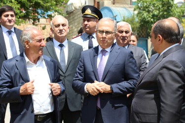 Rayon İcra Hakimiyyətinin başçısı tərəfindən vətəndaş müraciəti ilə əlaqədar məsələyə yerində baxış keçirilmişdir
