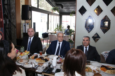 Səbaildə “8 Mart – Beynəlxalq Qadınlar Günü” münasibətilə şəhid anaları ilə görüş keçirilib