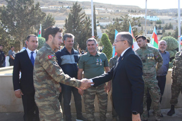 Anım Günü ilə əlaqədar Vətən müharibəsi şəhidlərinin məzarları ziyarət olunub