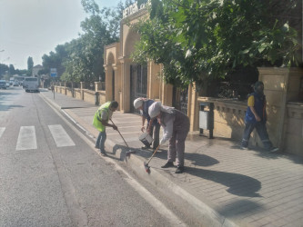 Səbail rayonunda növbəti ümumrayon iməciliyi keçirilib