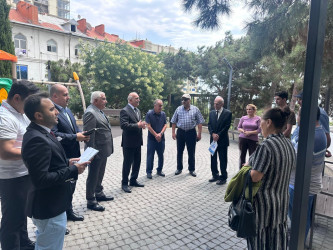 Səbail Bələdiyyəsi tərəfindən Bayıl yaşayış massivində sakinlərlə görüş keçirilib, müraciətlər dinlənilib