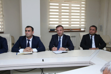 Səbail rayonunda “Su hövzələrində insanların təhlükəsizliyinin təmin edilməsi” mövzusunda müşavirə keçirilmişdir