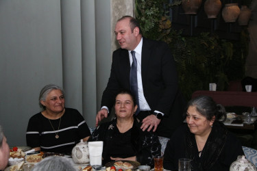 Səbaildə “8 Mart – Beynəlxalq Qadınlar Günü” münasibətilə şəhid anaları ilə görüş keçirilib