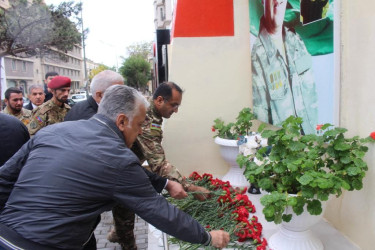 Əli Nağıyevin şəhid olmasının ildönümü münasibətilə ailə üzvləri ziyarət olundu.