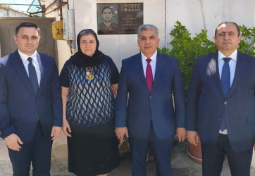 Səbaildə Vətən müharibəsi şəhidlərinin ailə üzvləri Qurban bayramı münasibətilə ziyarət olundu