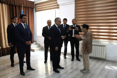 Rayon İcra Hakimiyyətinin başçısı sakinlərlə səyyar görüş keçirmişdir