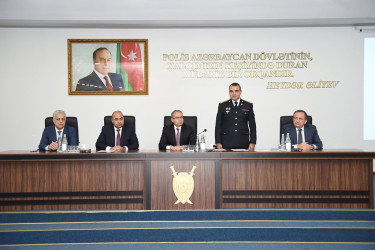 Səbail rayonunda “2 İyul - Azərbaycan Polisi Günü”nə  həsr olunmuş tədbir keçirilib