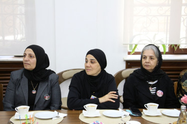 Səbaildə Vətən müharibəsi şəhidlərinin ailə üzvləri ilə görüş keçirilib