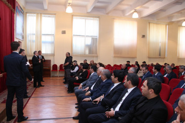 Rayon İcra Hakimiyyətinin başçısı Badamdar qəsəbəsində sakinlərlə səyyar görüş keçirmişdir