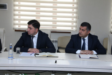 Səbail rayonunda “Su hövzələrində insanların təhlükəsizliyinin təmin edilməsi” mövzusunda müşavirə keçirilmişdir