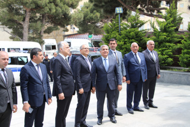 Badamdar qəsəbəsində yerləşən “Şəhidlər” abidə kompleksi ziyarət edilmişdir