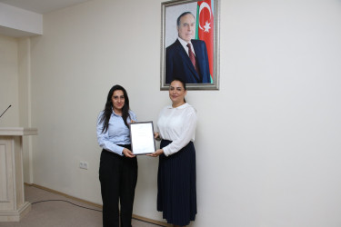 Səbaildə 5 oktyabr - Beynəlxalq Müəllimlər Günü qeyd olundu