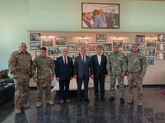 Bibiheybət məscid-ziyarətgah kompleksində şəhid ailələri, qazilər və veteranlarla görüş keçirilmişdir