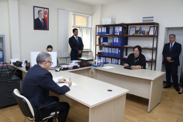 Səbail Rayon İcra Hakimiyyətində keçirilən vətəndaş qəbulları