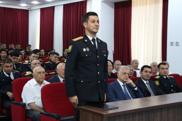 Səbaildə Azərbaycan Polisinin yaranmasının 108-ci ildönümünə həsr olunmuş tədbir keçirilib
