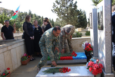 Səbail rayonunda Anım Günü ilə əlaqədar şəhidlərin məzarları ziyarət olundu