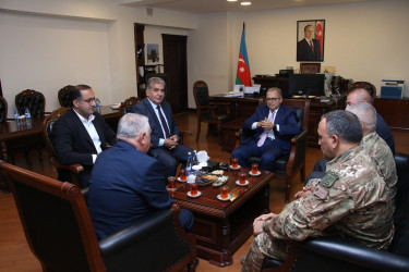Rayon İcra Hakimiyyətinin başçısı müharibə iştirakçıları ilə görüş keçirmişdir