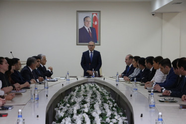 Səbail Rayon İcra Hakimiyyətində 31 dekabr - Dünya Azərbaycanlılarının Həmrəylik Günü və Yeni il münasibəti ilə tədbir keçirilmişdir