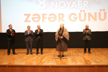 Nizami Kino Mərkəzində 8 Noyabr - Zəfər Gününə həsr olunmuş tədbir keçirilib