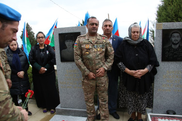 Səbail rayonunda 27 sentyabr – Anım Gününün beşinci ildönümü ilə əlaqədar şəhidlərin məzarları ziyarət olundu