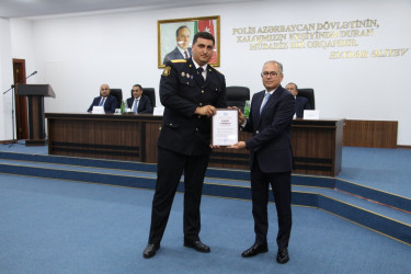 Səbaildə Azərbaycan Polisinin yaranmasının 108-ci ildönümünə həsr olunmuş tədbir keçirilib