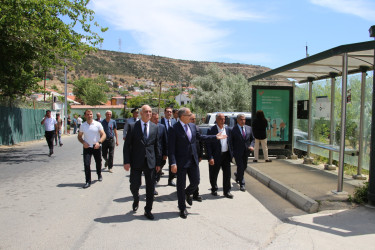 Rayon İcra Hakimiyyətinin başçısı tərəfindən vətəndaş müraciəti ilə əlaqədar məsələyə yerində baxış keçirilmişdir